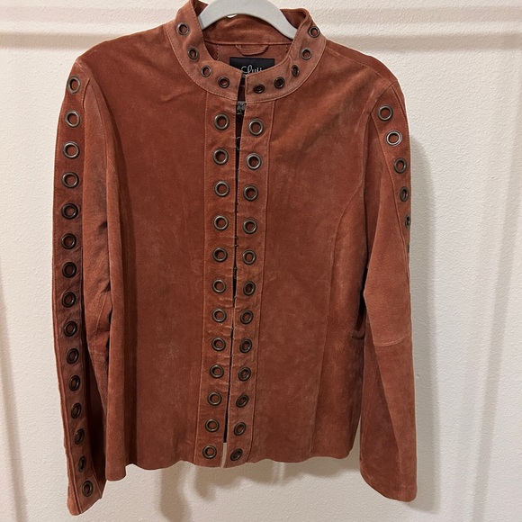 VINTAGE 100% Suede Jacket - Picture 2 of 12